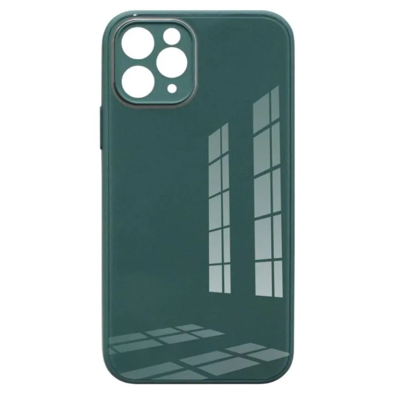 Θήκη TPU & Glass inos Apple iPhone 11 Pro CamGuard Πράσινο | Shopin.gr