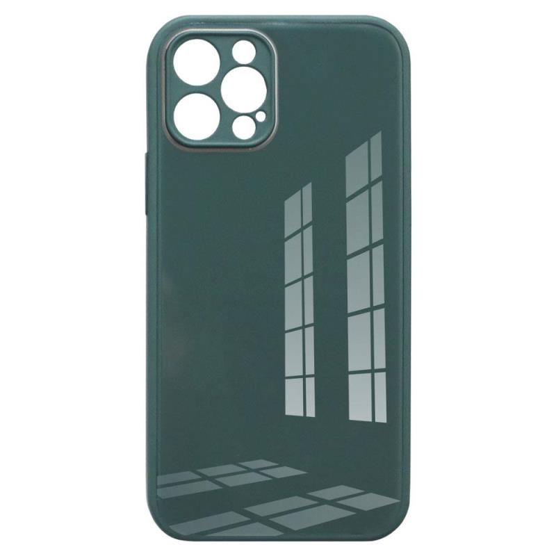 Θήκη TPU & Glass inos Apple iPhone 12 Pro CamGuard Πράσινο | Shopin.gr