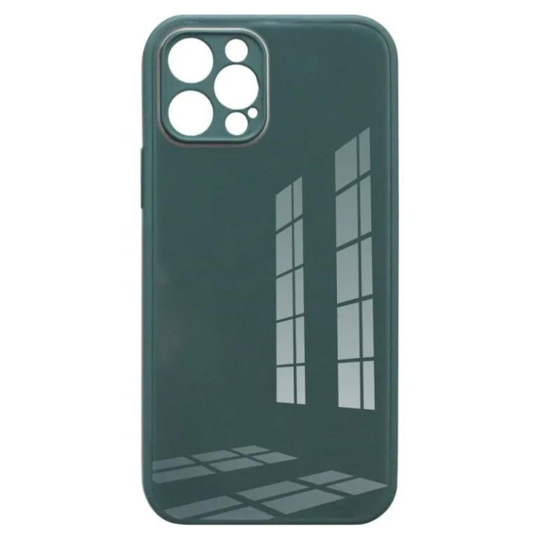 Θήκη TPU & Glass inos Apple iPhone 12 Pro CamGuard Πράσινο | Shopin.gr