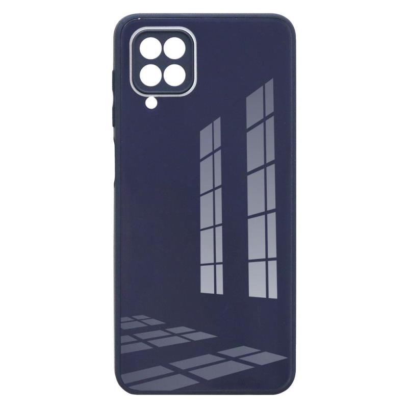 Θήκη TPU & Glass inos Samsung A125F Galaxy A12/ A127F Galaxy A12 Nacho/ M127F Galaxy M12 CamGuard Σκούρο Μπλε | Shopin.gr