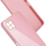 Θήκη TPU & Glass inos Samsung A125F Galaxy A12/ A127F Galaxy A12 Nacho/ M127F Galaxy M12 CamGuard Ροζ | Shopin.gr