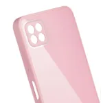 Θήκη TPU & Glass inos Samsung A125F Galaxy A12/ A127F Galaxy A12 Nacho/ M127F Galaxy M12 CamGuard Ροζ | Shopin.gr