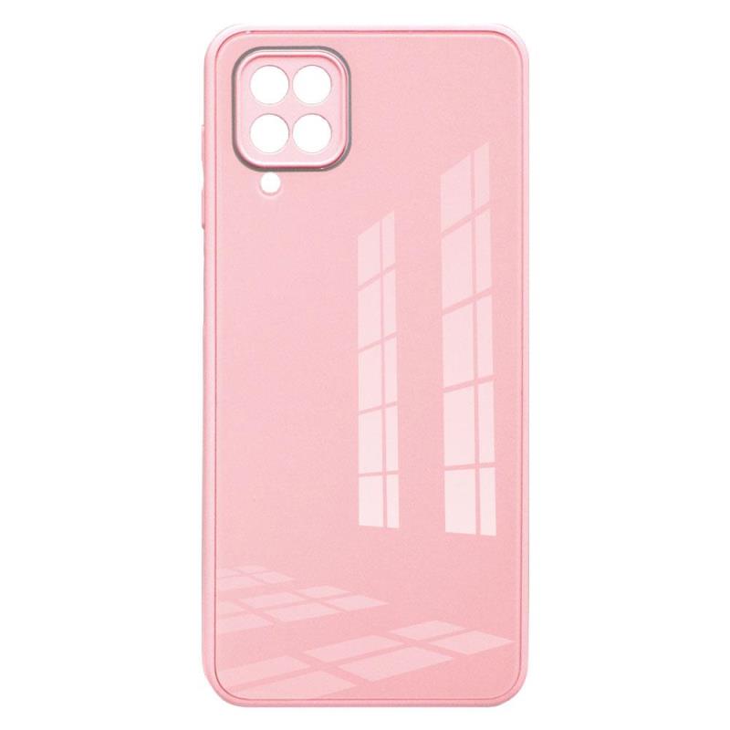 Θήκη TPU & Glass inos Samsung A125F Galaxy A12/ A127F Galaxy A12 Nacho/ M127F Galaxy M12 CamGuard Ροζ | Shopin.gr