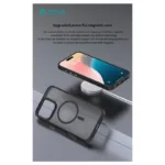 Θήκη TPU & PC Shock Proof Devia Magnetic Apple iPhone 16 Pro Pino Μαύρο | Shopin.gr