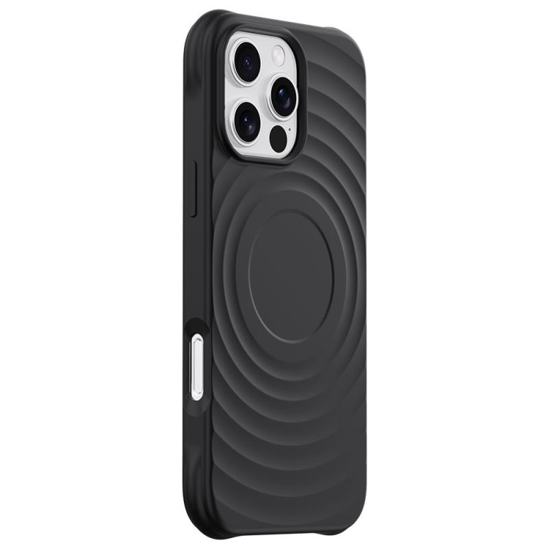 Θήκη TPU Shock Proof Devia Magnetic Apple iPhone 16 Pro Ripple Μαύρο | Shopin.gr