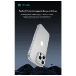 Θήκη TPU Devia Apple iPhone 16 Pro Naked Διάφανο | Shopin.gr