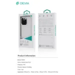 Θήκη TPU Devia Apple iPhone 16 Pro Max Naked Διάφανο | Shopin.gr