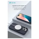 Θήκη Silicon Magnetic Devia Apple iPhone 16 Pro Max Nature Μαύρο | Shopin.gr