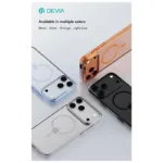 Θήκη PC Devia Apple iPhone 17 Pro Magnetic Glimmer Πορτοκαλί | Shopin.gr