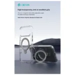 Θήκη TPU & PC Shock Proof Devia Magnetic Apple iPhone 17 Pro Max Clean με Stand Διάφανο | Shopin.gr