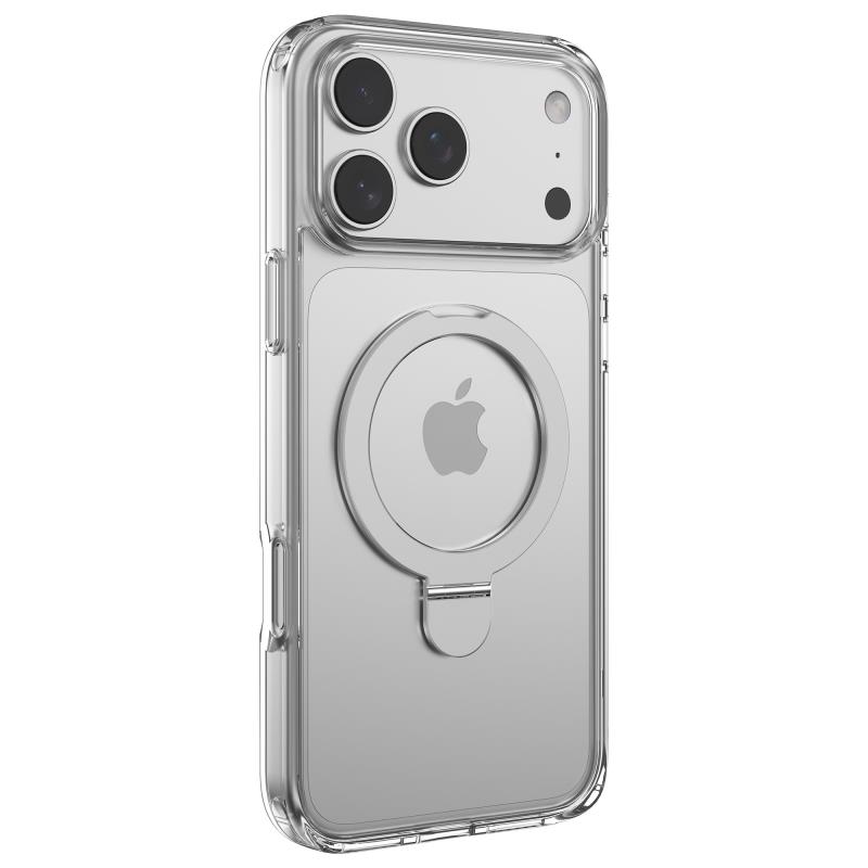 Θήκη TPU & PC Shock Proof Devia Magnetic Apple iPhone 17 Pro Max Clean με Stand Διάφανο | Shopin.gr