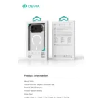 Θήκη TPU & PC Shock Proof Devia Magnetic Apple iPhone 17 Pro Max Pure Clear Διάφανο | Shopin.gr