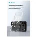 Θήκη TPU & PC Shock Proof Devia Magnetic Apple iPhone 17 Pro Max Pure Clear Διάφανο | Shopin.gr