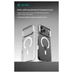 Θήκη PC Shock Proof Devia Magnetic Apple iPhone Air Built-in Touch Crystal Διάφανο | Shopin.gr