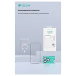 Θήκη TPU & PC Shock Proof Devia Magnetic & Tempered Glass & Camera Cover Apple iPhone 17 Star Pack Διάφανο | Shopin.gr