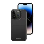 Θήκη Δερμάτινη Dux Ducis Rafi Mag 3 σε 1 MagSafe RFID Blocker Apple iPhone 15 Pro Max με Stand Μαύρο | Shopin.gr