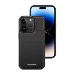 Θήκη Δερμάτινη Dux Ducis Rafi Mag 3 σε 1 MagSafe RFID Blocker Apple iPhone 15 Pro με Stand Μαύρο | Shopin.gr