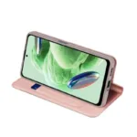 Θήκη Flip Dux Ducis Skin Pro Xiaomi Poco X5 5G/ Redmi Note 12 5G Ροζ | Shopin.gr