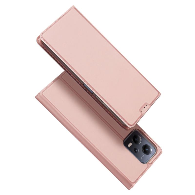 Θήκη Flip Dux Ducis Skin Pro Xiaomi Poco X5 5G/ Redmi Note 12 5G Ροζ | Shopin.gr