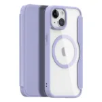 Θήκη Flip Dux Ducis Apple iPhone 15 Plus Wallet Skin X Pro Μωβ | Shopin.gr