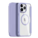 Θήκη Flip Dux Ducis Apple iPhone 15 Pro Wallet Skin X Pro Μωβ | Shopin.gr