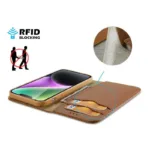 Θήκη Δερμάτινη Dux Ducis Hivo RFID Wallet Apple iPhone 15 Pro Καφέ | Shopin.gr