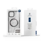 Θήκη TPU & PC Dux Ducis Aimo Magnetic MagSafe Apple iPhone 15 Plus Μαύρο | Shopin.gr