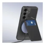 Θήκη Δερμάτινη Dux Ducis Rafi II Mag 3 σε 1 MagSafe RFID Blocker Samsung S921B Galaxy S24 5G με Stand Μαύρο | Shopin.gr