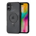 Θήκη TPU & PC Dux Ducis Aimo Magnetic MagSafe με Stand Apple iPhone 16 Μαύρο | Shopin.gr