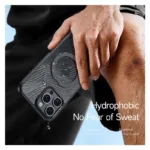 Θήκη TPU & PC Dux Ducis Aimo Magnetic MagSafe με Stand Apple iPhone 16 Pro Μαύρο | Shopin.gr