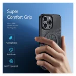 Θήκη TPU & PC Dux Ducis Aimo Magnetic MagSafe με Stand Apple iPhone 16 Pro Max Μαύρο | Shopin.gr