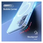 Θήκη TPU & PC Dux Ducis Clin Magnetic MagSafe Apple iPhone 16 Διάφανο | Shopin.gr