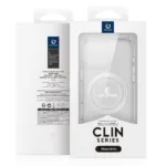 Θήκη TPU & PC Dux Ducis Clin Magnetic MagSafe Apple iPhone 16 Pro Διάφανο | Shopin.gr