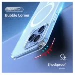 Θήκη TPU & PC Dux Ducis Clin Magnetic MagSafe Apple iPhone 16 Pro Max Διάφανο | Shopin.gr