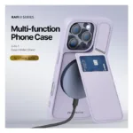 Θήκη Δερμάτινη Dux Ducis Apple iPhone 16 Pro Magnetic MagSafe με Stand Rafi II Μαύρο | Shopin.gr