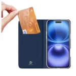 Θήκη Flip Dux Ducis Skin Pro Apple iPhone 16 Pro Max Μπλε | Shopin.gr