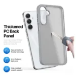 Θήκη TPU & PC Dux Ducis Yind Samsung A165 Galaxy A16/ A166 Galaxy A16 5G/ A176 Galaxy A17 5G Γκρι | Shopin.gr