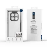 Θήκη TPU & PC Dux Ducis Xiaomi Redmi Note 14 Pro 4G Aimo Μαύρο | Shopin.gr