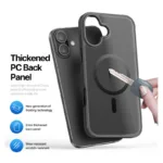 Θήκη TPU & PC Dux Ducis Yind Magnetic MagSafe Apple iPhone 17 Μαύρο | Shopin.gr