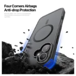 Θήκη TPU & PC Dux Ducis Yind Magnetic MagSafe Apple iPhone 17 Μαύρο | Shopin.gr
