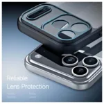 Θήκη TPU & PC Dux Ducis Aimo Magnetic MagSafe με Stand Apple iPhone 17 Pro Μαύρο | Shopin.gr