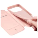 Θήκη Flip Dux Ducis Skin Pro Apple iPhone 17 Pro Max Ροζ | Shopin.gr