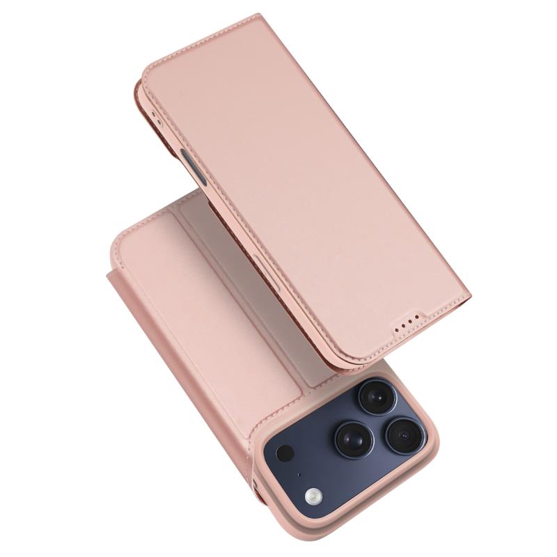 Θήκη Flip Dux Ducis Skin Pro Apple iPhone 17 Pro Max Ροζ | Shopin.gr