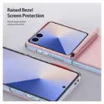 Θήκη Δερμάτινη PU Dux Ducis Bril Samsung Galaxy Z Flip 7 5G Ροζ | Shopin.gr