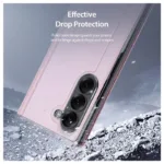 Θήκη Δερμάτινη PU Dux Ducis Bril Samsung Galaxy Z Fold 7 5G Magnetic Ροζ | Shopin.gr