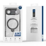 Θήκη TPU & PC Dux Ducis Aimo Magnetic MagSafe με Stand Apple iPhone Air Μαύρο | Shopin.gr