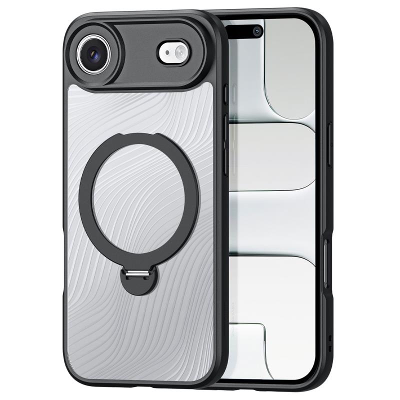 Θήκη TPU & PC Dux Ducis Aimo Magnetic MagSafe με Stand Apple iPhone Air Μαύρο | Shopin.gr