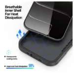 Θήκη TPU & PC Dux Ducis Shld Apple iPhone Air Umbra Pattern Μαύρο | Shopin.gr