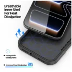 Θήκη TPU & PC Dux Ducis Shld Apple iPhone 17 Pro Umbra Pattern Μαύρο | Shopin.gr