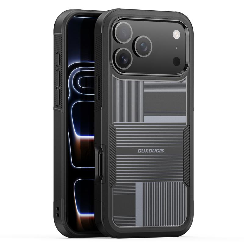 Θήκη TPU & PC Dux Ducis Shld Apple iPhone 17 Pro Umbra Pattern Μαύρο | Shopin.gr